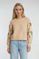 Floral Embroidered Knit Sweater | Forever 21 Women