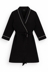 Piped-Trim Modal Robe | Forever 21 Women