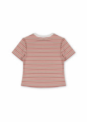 Rib-Knit Striped Baby Tee | Forever 21 Women