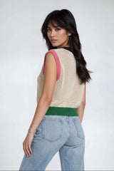 Colorblock V-Neck Sweater Vest | Forever 21 Women