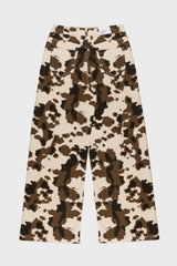 Cow Print Rhinestone Wide-Leg Jeans | Forever 21 Women