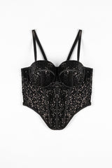 Sequin Bustier Sleeveless Top | Forever 21 Women