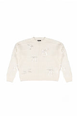 Ribbon Bow Cropped Sweater | Forever 21 Women