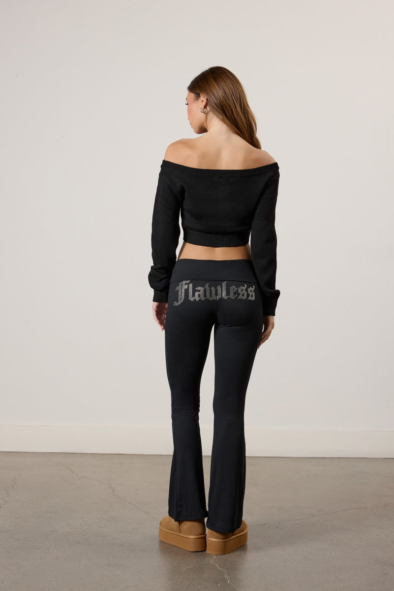 Flawless Foldover Flare Leggings | Forever 21 Women