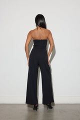 Rhinestone-Trim Strapless Jumpsuit | Forever 21 Women