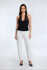 Mesh Sweetheart Cropped Halter Top | Forever 21 Women