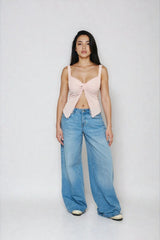 Twist-Front Mesh Tank Top | Forever 21 Women