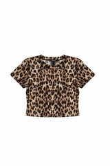 Leopard Print Baby Tee | Forever 21 Women