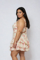 Plus Size Floral Ruffled Mini Dress | Forever 21 Women