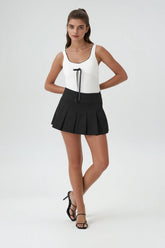 Bow Ricrac-Trim Bodysuit | Forever 21 Women