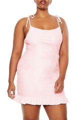 Plus Size Tie-Strap Mini Dress | Forever 21 Women