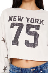 New York 75 Cropped Pullover | Forever 21 Women