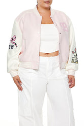 Plus Size Bunny Bomber Jacket | Forever 21 Women