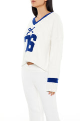 Bow 76 Fuzzy Knit Sweater | Forever 21 Women