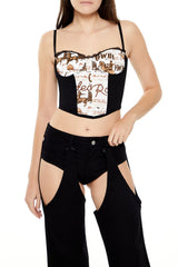 Cowboy Print Cropped Cami | Forever 21 Women