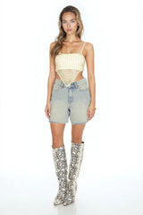 Sequin Sweater-Knit V-Hem Cami | Forever 21 Women