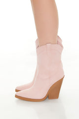 Faux Suede Cowboy Booties | Forever 21 Women