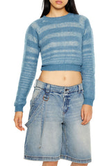 Striped Cropped Sweater | Forever 21 Women