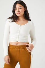 Seamless Ribbed Knit Crop Top | Forever 21 Women