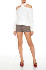 Crisscross Off-the-Shoulder Sweater | Forever 21 Women