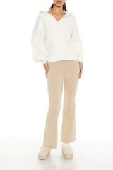 Hooded Drop-Sleeve Sweater | Forever 21 Women