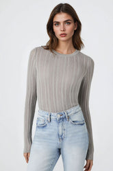 Fitted Ribbed Knit Sweater | Forever 21 Women