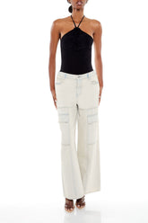 Rosette Halter Bodysuit | Forever 21 Women