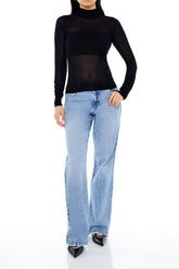 Fitted Mock Neck Sweater | Forever 21 Women