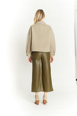 Cropped Shacket by Oat New York | Forever 21 Women