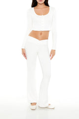Button-Front Crop Top | Forever 21 Women