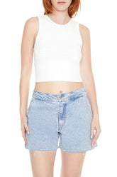 Sweater-Knit Cropped Tank Top | Forever 21 Women