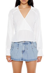 Cutout Surplice Top | Forever 21 Women
