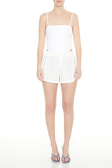 Cropped Dolphin-Hem Cami | Forever 21 Women