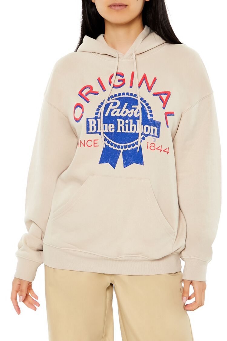 Original Pabst Blue Ribbon Hoodie | Forever 21 Women