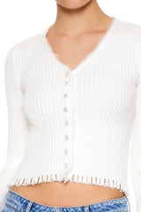 Frayed Cardigan Sweater | Forever 21 Women
