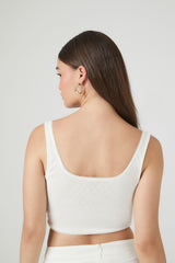 Hook-and-Eye Cropped Tank Top | Forever 21 Women
