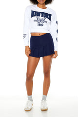 Fleece New York Crop Top | Forever 21 Women