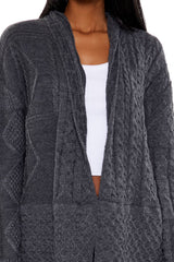 Mixed Knit Cardigan Sweater | Forever 21 Women