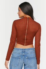 Netted Mesh Bustier Top | Forever 21 Women