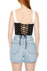 Lace-Up Corset Combo Top | Forever 21 Women