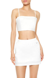 Poplin Cropped Cami | Forever 21 Women
