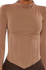 Corset High-Neck Top | Forever 21 Women