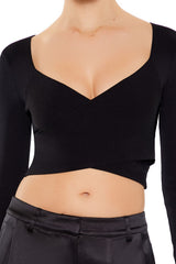 Sweater-Knit Crossover Crop Top | Forever 21 Women