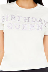 Rhinestone Birthday Queen Tee | Forever 21 Women