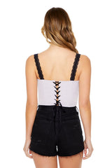 Sweetheart Bow Crop Top | Forever 21 Women