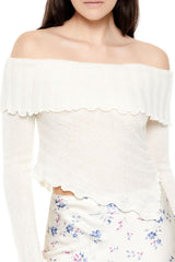 Ribbed Off-the-Shoulder Sweater | Forever 21 Women