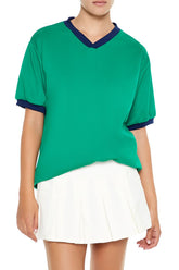 V-Neck Ringer Jersey | Forever 21 Women