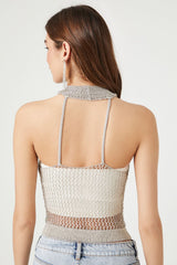 Sheer Crochet Sleeveless Top | Forever 21 Women