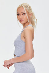 Active Seamless Lettuce-Edge Crop Top | Forever 21 Women