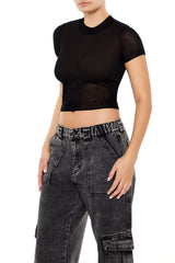 Cropped Sweater-Knit Tee | Forever 21 Women